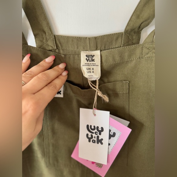 Lucy & Yak Dungarees NWT - Picture 2 of 3